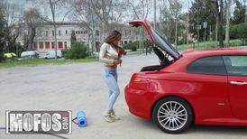 Successful lady creampied on ass fucker cock