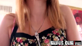 Russian hottie in black heels gets fucked hard