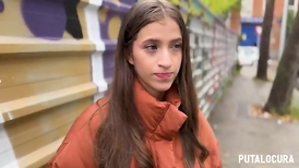 PutaLocura fury-wrath Diminutive Colombian youthful damsel Sofia Smith is caught by Torbe and they pulverize stiff